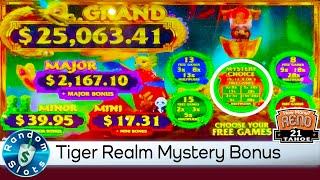 ️ New - Tiger Reign Gold Stacks 88 3 Reel Slot Machine Mystery Bonus