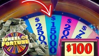 $100 SPINS!  HIGH LIMIT WHEEL OF FORTUNE GROUP PULL!!!
