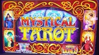 Mystical Tarot - live play w/ bonus - Slot Machine Bonus