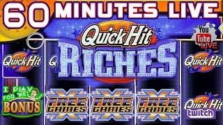 60 MINUTES LIVE  QUICK HIT RICHES  BLACK GOLD WILD  AROMA RETAIL SAMPLE TEST