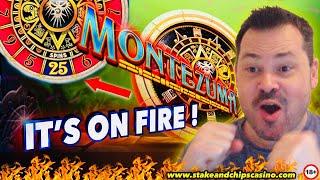When Slots go mad and pay ! - MONTEZUMA ️ Casino win