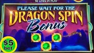 Dragon Spin Slot Machine MAX BET Bonus !! Live Slot Play