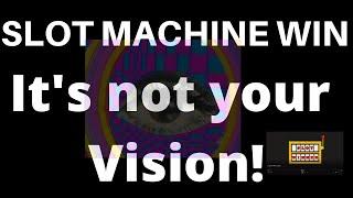 Slot Machine win. It's not your vision.Lighting Link