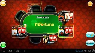 Texas Hold'Em Poker - mFortune Mobile Casino Exclusive Card Game
