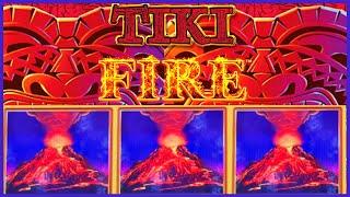 HIGH LIMIT Lightning Link Tiki Fire ️Nice Bonus Round Slot Machine Casino
