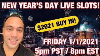 $2021 WINNING HIGH LIMIT LIVE SLOT PLAY w/Jason!!!  Slots were on FIRE!!   HAPPY NEW YEAR!!!