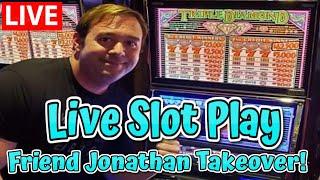 Bonus Friend Jonathan Lunchtime Casino Play  Live from The Cosmopolitan of Las Vegas