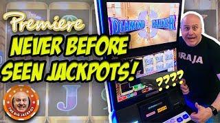 Premiere Slot Play!  Never Before Seen High Limit Jackpots!
