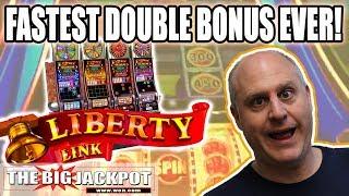 Liberty Link Slots Fastest Bonus Round WIN$ | The Big Jackpot