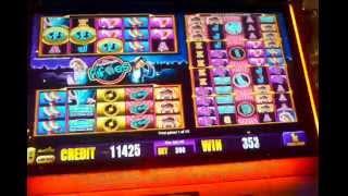 Aristocrat Fabulous 50's BIG WIN Free game bonus round slot machine