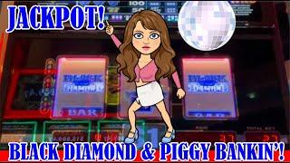 Handpay Jackpot at Winstar!  GREAT Run on Black Diamond Slot Machine  $27 Bets & Piggy Bankin!