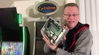LIVE  CONVERTING THE WMS SLOT MACHINE!