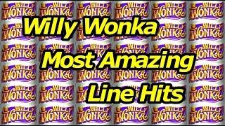 Willy Wonka 3RM Slot Machine Most Amazing Line Hits