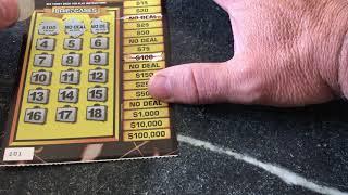 Deal or No Deal.... Trying another one of these $5 Illinois Instant Lottery Tickets