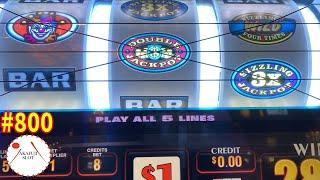 First Attempt - Fun to playSIZZLING WILD SLOT Mac Bet $8, 5 Lines 3 Reels @ Barona Casino 赤富士スロット