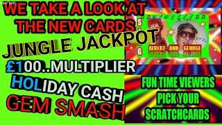 SCRATCHCARDS....VIEWERS PICK.....ALBERT ....LOOK AT THE NEW SCRATCHCARDS...AND...PRIZE DRAW LATER...
