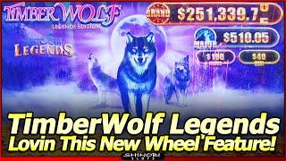 TimberWolf Legends Edition Slot Machine - Awesome NEW Aristocrat Legends game, Live Play and Bonuses