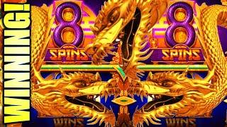 WINNING!  NICE WINS & NICE RUN ON DRAGON TOWER JACKPOTS Slot Machine (Aristocrat Gaming)