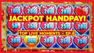 LIVE JACKPOT & RARE BONUS! Top Casino Moments LIVE! (Ep. 4)