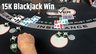 $15,000 Blackjack Win - Comments and Strategy