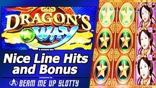Dragon's Way Slot - Nice Line Hits and Free Spins Bonus, First Look at new Dragon's Law clone