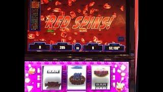 VGT Slots "Crazy Cherry Wild Frenzy"  $45 Red Spins Friend Jackpot  JB Elah Slot Channel