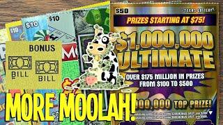 MORE MOOLAH!  $50 $1,000,000 Ultimate  Fixin To Scratch