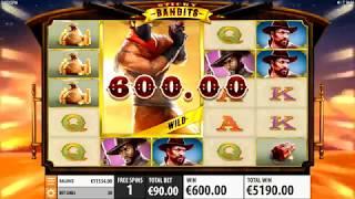 Sticky Bandits Slot - BIG WIN & Game Play - by Quickspin