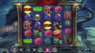 Cazombie slot machine by Felix Gaming gameplay  SlotsUp