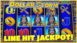 ️Dollar Storm Caribbean Gold & Egyptian Jewels HANDPAY JACKPOT️HIGH LIMIT $25 Bonus Slot Machine️