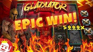 ️ GLADIATOR LEGENDS | HACKSAW GAMING | SUPER EPIC WIN!