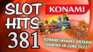 Slot Hits 381: Imperial Wealth and Dragon's Law: Twin Win!  KONAMI !