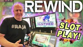 Never Seen on YouTube!  Rewind High Limit Slot Play ️ Prowling Panther | The Big Jackpot