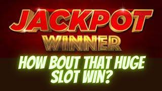SUPER BOWL Slot Machine Win!