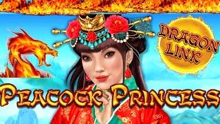 Peacock Princess Dragon Link Slot Machine Max Bet Bonus & Live Slot Play  | SE-5 | EP-20