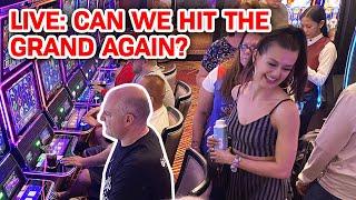 The GRAND! Can We Do It Again?  Raja Doing MASSIVE High-Limit Slot Bets LIVE