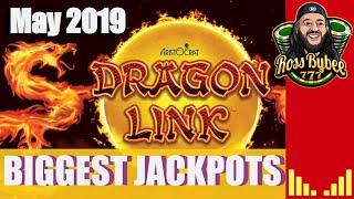 Top Dragon Link Jackpot Panda Magic Happy and Prosperous Handpay May 2019