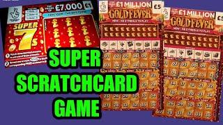 SUPER GAME..WINNERS...."NEW SUPER 7s"..GOLDFEVER..JOLLY 7s..SCRATCHCARDS...