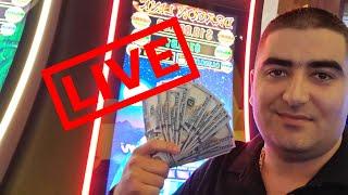 $6,000 Max Bet Live STREAM Slot Play W/NG From Las Vegas