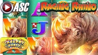 Jackpot Party – Raging Rhino: Albert’s Slot Game Review