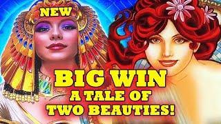 •BIG WIN• •NEW• A TALE OF TWO BEAUTIES! - CLEOPATRA GOLD SLOT | NOUVEAU BEAUTIES SLOT