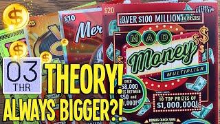 Another OUTLIER!  **NEW** $20 Mad Money + $10 Merry Magic  $120 in TEXAS Lottery Scratch Offs