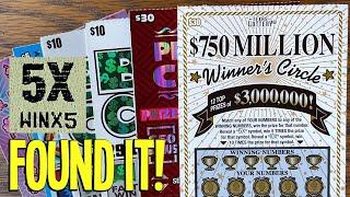 FOUND THE 5X!  Old vs NEW $30 Tickets  $200 TEXAS LOTTERY Scratch Offs