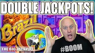 2 Brazil Bonus Jackpots!  BIG WIN$ | The Big Jackpot