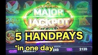 FULL SESSION: 5 Handpays in One Day!  Lock it Link and More!