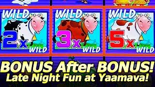BONUS After BONUS! The Slots Were HOT Late Night! A Fun Low-Rolling Run at Yaamava Casino!