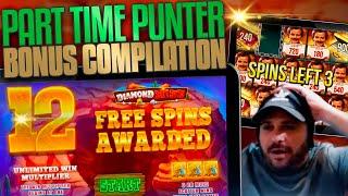 Part Timer Slots Bonus Compilation! Inc Game Of Gladiators Streaking!
