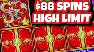 HIGH LIMIT FREE GAMES  5 TREASURES SLOT JACKPOT  MASSIVE JACKPOT $88 SPINS