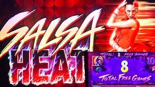 HIGH LIMIT SLOT PLAY~ SALSA HEAT~ $30  BETS