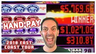 Final Day HAND PAY @Live! Casino EAST COAST TOUR  BCSlots